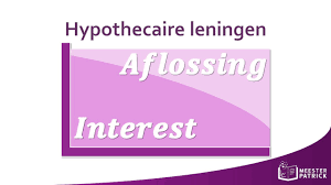 hypothecaire leningen