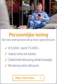 persoonlijke leningen