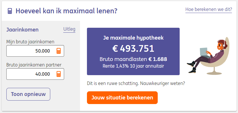 hypotheek berekenen online